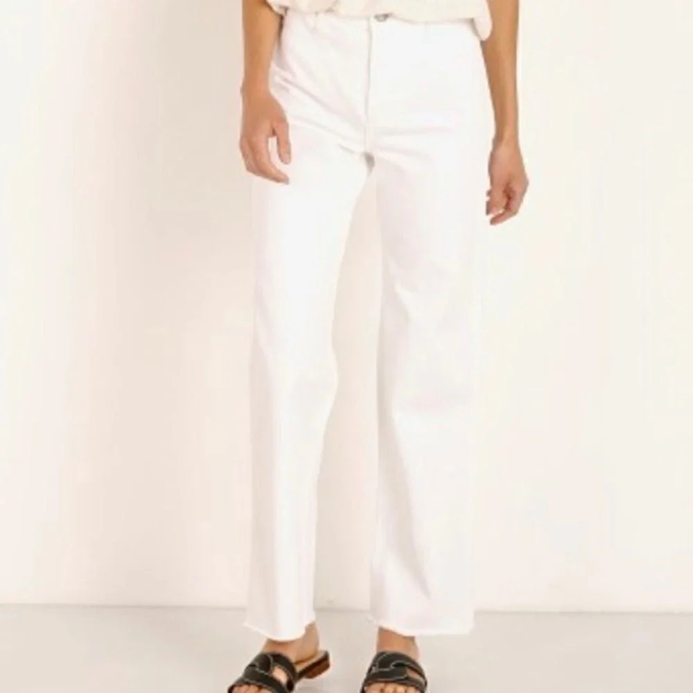Boyish Kirby High Rise Straight Leg Denim Jeans in Vertigo Wash, Size 25